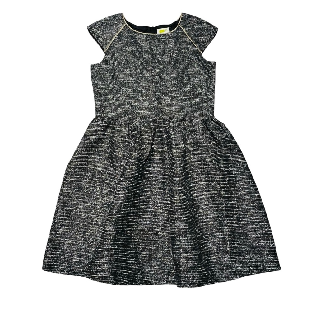 Chic Black and Gray Kids Formal Dress